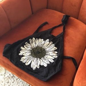 Urban outfitters tie crop top